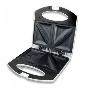 Prajitor de paine tip Sandwich maker Esperanza Fontina, TKT006W, 1000W, Alb