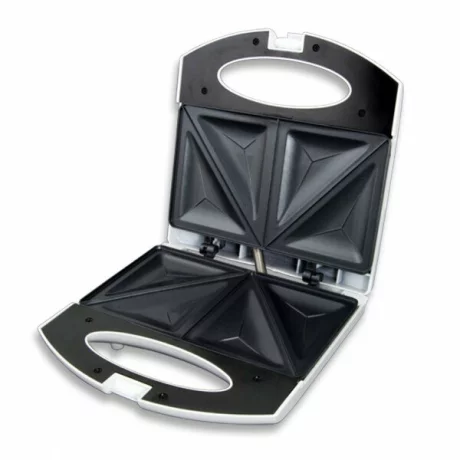 Prajitor de paine tip Sandwich maker Esperanza Fontina, TKT006W, 1000W, Alb