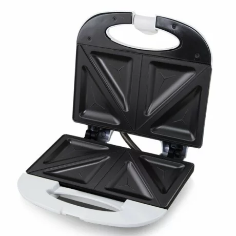 Prajitor de paine tip Sandwich maker Esperanza Mozzarella, TKT001W, 700W, Alb