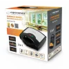 Prajitor de paine tip Sandwich Maker Esperanza Mufuletta, EKT005, 700W, Negru/Gri