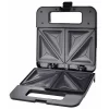Prajitor de paine tip Sandwich maker Esperanza Parmigiano, EKT010, 1000W, Negru