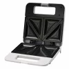 Prajitor de paine tip Sandwich maker Esperanza Parmigiano, EKT010W, 1000W, Alb