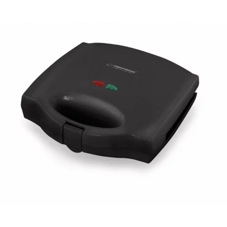 Prajitor de paine tip Sandwich Maker Esperanza Portabella, EKT006K,3 in 1, 700W, Negru