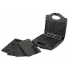 Prajitor de paine tip Sandwich Maker Esperanza Portabella, EKT006K,3 in 1, 700W, Negru