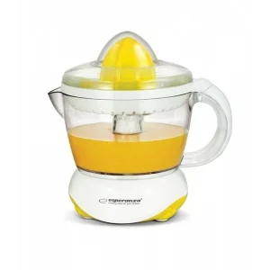 Storcator de citrice Esperanza Clementine, EKJ001, 25W, 0.7l, Alb/Galben