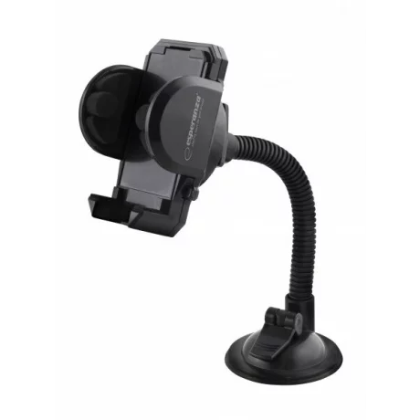 Suport auto pentru telefon universal Esperanza Koala, EMH105, Negru