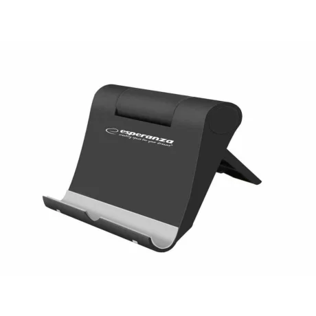 Suport birou telefon/tableta Esperanza Faro EMH141, Negru