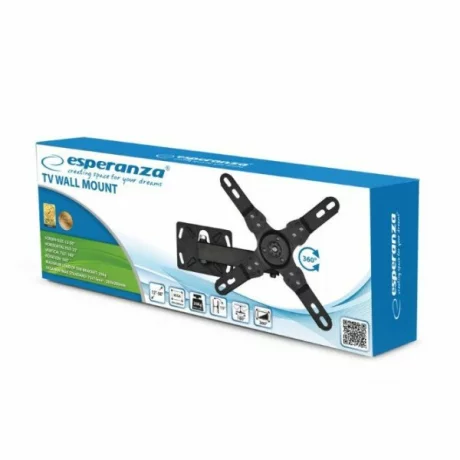 Suport Perete Esperanza ERW003, 12"-50", 20 kg, Negru