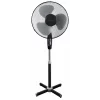 Ventilator cu picior Esperanza Hurricane, EHF001KE, diametru 40cm, 50W, Negru/Gri