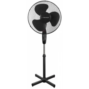 Ventilator cu picior Esperanza Hurricane, EHF001KK, diametru 40cm, 50W, Negru