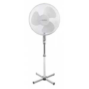 Ventilator cu picior Esperanza Hurricane, EHF001WW, diametru 40cm, 50W, Alb