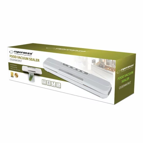 Aparat de vidat cu vacuum Esperanza Ossenworst, EKV002, 110W, 65kPa, Alb