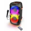 Boxa portabila FM Esperanza Karaoke, EP156, radio FM, BT5.0, microSD, 20W, 2400mAh, Negru