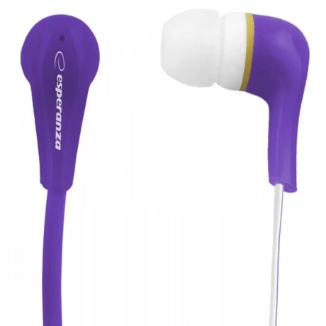 Casti stereo Esperanza Lollipop, EH146V, Violet