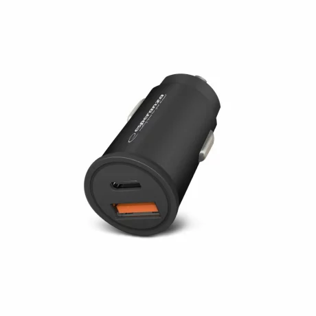 Incarcator auto Esperanza EZC111K,  20W USB-C PD 20W / USB-A QC 3.0 18W,Negru