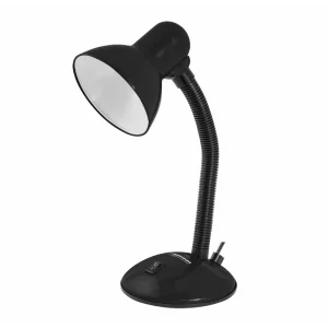 Lampa de birou E27 Esperanza Arcturus, ELD107B, cu brat flexibil, 12W, Negru