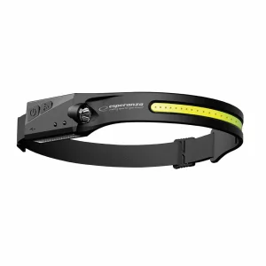 Lanterna frontala LED Esperanza Cob, EOT067, Cob Led, 240 lumeni, Negru