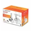 Masina de tocat carne Esperanza Rissole, EKM034, functie razatoare, 2200W, Alb/Gri