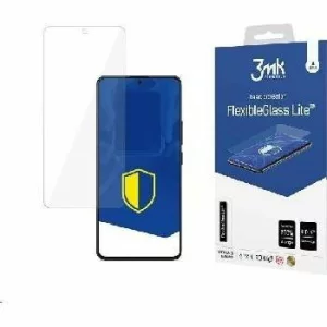 Folie de protectie 3mk FlexibleGlass Lite™ pentru iPhone 13/13 Pro, Transparent