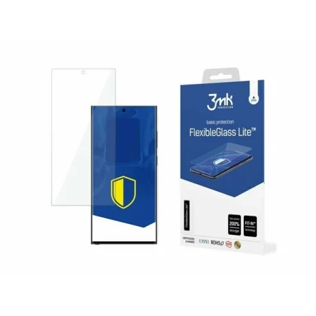 Folie de protectie 3mk FlexibleGlass Lite pentru Samsung Galaxy S24 Ultra
