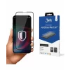 Folie de protectie 3mk HardGlass Max Lite™ pentru iPhone 15 Pro Max, Negru