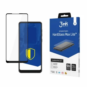 Folie de protectie 3mk HardGlass Max Lite pentru Samsung Galaxy A21s Negru