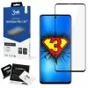 Folie de protectie 3mk HardGlass Max Lite™ pentru Samsung Galaxy A71 Negru