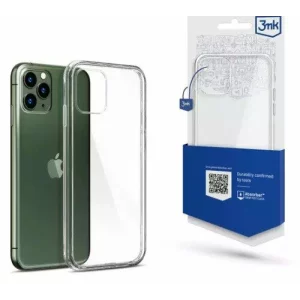 Husa de protectie 3mk Clear Case pentru iPhone 11 Pro, Transparenta