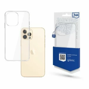 Husa de protectie 3mk Clear Case pentru iPhone 13 Pro Max, Transparenta