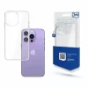 Husa de protectie 3mk Clear Case pentru iPhone 14 Pro, Transparenta