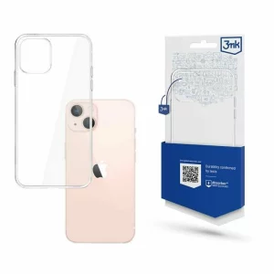 Husa de protectie 3mk Clear Case pentru iPhone 14, Transparenta