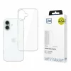 Husa de protectie 3mk Clear Case pentru iPhone 16 Plus, Transparent