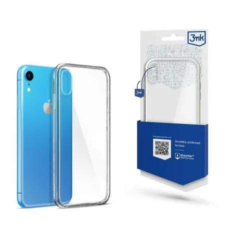 Husa de protectie 3mk Clear Case pentru iPhone XR, Transparenta