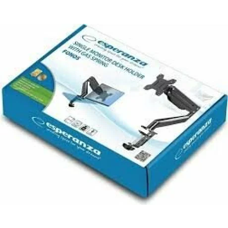 Suport monitor, Esperanza Fonos, ERW019, 17&quot;-27&quot;, 6kg Negru