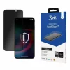 Folie de protectie 3mk HardGlass Max Privacy pentru iPhone 14 Pro Max, Negru