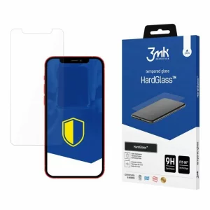 Folie de protectie 3mk HardGlass pentru iPhone 12/12 Pro, Transparent
