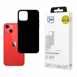 Husa de protectie 3mk Matt Case pentru iPhone 13, Neagra