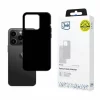 Husa de protectie 3mk Matt Case pentru iPhone 15 Pro, Negru