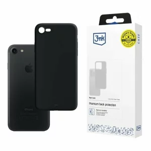 Husa de protectie 3mk Matt Case pentru iPhone 7/8/SE(2020), Neagra