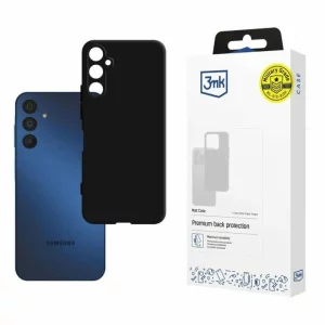 Husa de protectie 3mk Matt Case pentru Samsung Galaxy A15 5G, Negru