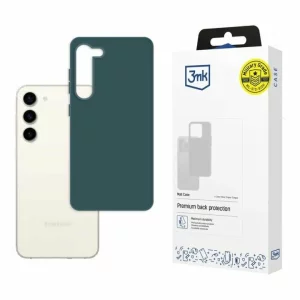Husa de protectie 3mk Matt Case pentru Samsung Galaxy S23, Verde Inchis