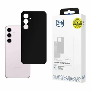 Husa de protectie 3mk Matt Case pentru Samsung Galaxy S24+ , Negru