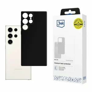 Husa de protectie 3mk Matt Case pentru Samsung Galaxy S24 Ultra, Negru