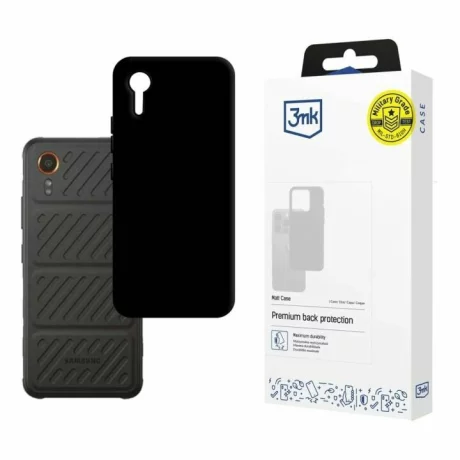 Husa de protectie 3mk Matt Case pentru Samsung Galaxy XCover 7, Negru