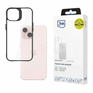 Husa de protectie 3mk Satin Armor Case+ pentru iPhone 15 Plus, Transparent