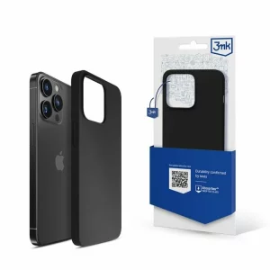 Husa de protectie 3mk Silicone Case pentru iPhone 15 Pro Max, Transparent