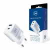 Incarcator Retea 3mk, HyperCharger GaN, Quick Charge, 33W, 1 X USB - 1 X USB Type-C, Alb