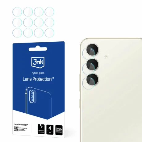 Folie de protectie camera 3mk Lens Protection pentru Samsung Galaxy S24+