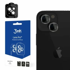Folie de protectie camera 3mk Lens Protection Pro Graphite pentru iPhone 15