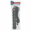 Prelungitor Esperanza ELK218K, switch ON/OFF, 6 prize, 3m, Negru